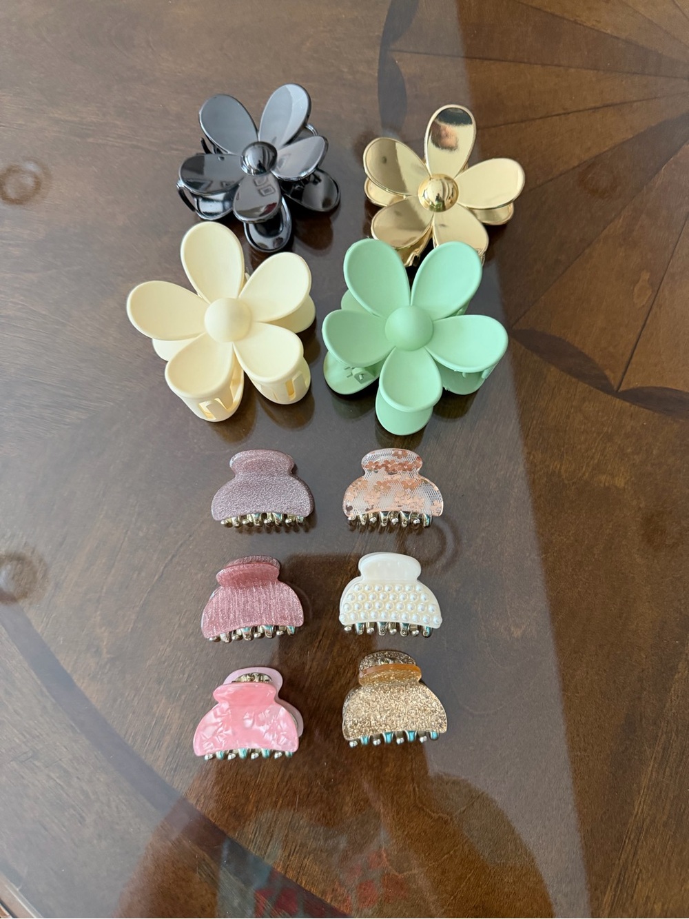 Claw & Small Hair Clip Set - All NWOT